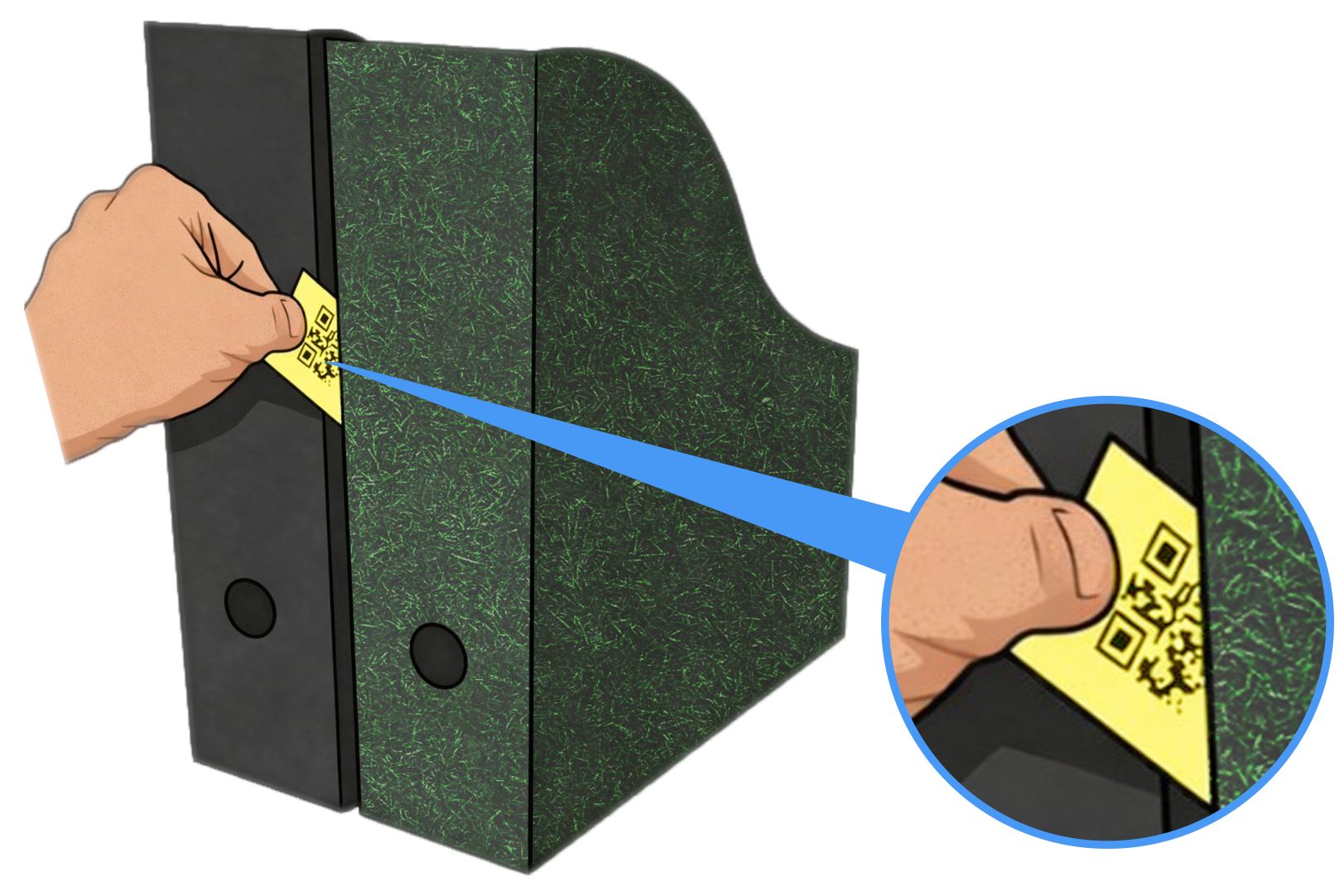 Hide & Pic illustration