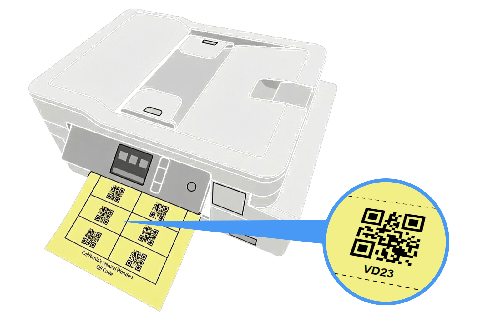 Pick & Print illustration